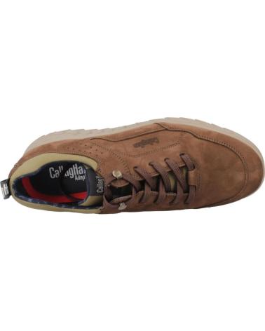 CALLAGHAN 50912C CASUAL SNEAKER NUBUK BRAUN MIT SCHNÜRSENKELN MARRON