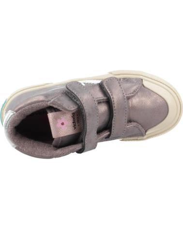 VICTORIA ZAPATOS 1065192V BRONCE ANTRACITA CON CIERRE ADHERENTE ANTRACITA