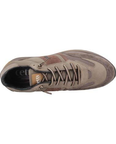 CETTI ZAPATILLAS HOMBRE MODELO C1363 INV25 COLOR MARRON DAKAR