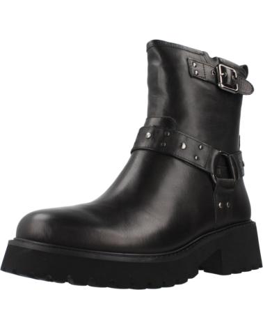 STIVALETTI BIKER CARMELA MODELLO 16190901C NERO CON FIBBIE NEGRO