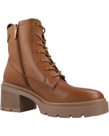 CARMELA BOTINES MUJER MODELO 16191401C COLOR MARRON CAMEL