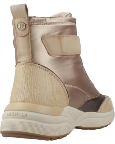 CARMELA BOTINES MUJER MODELO 16196204C COLOR BEIS BEIGE