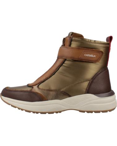 CARMELA BOTINES MUJER MODELO 16196205C COLOR MARRON CAMEL