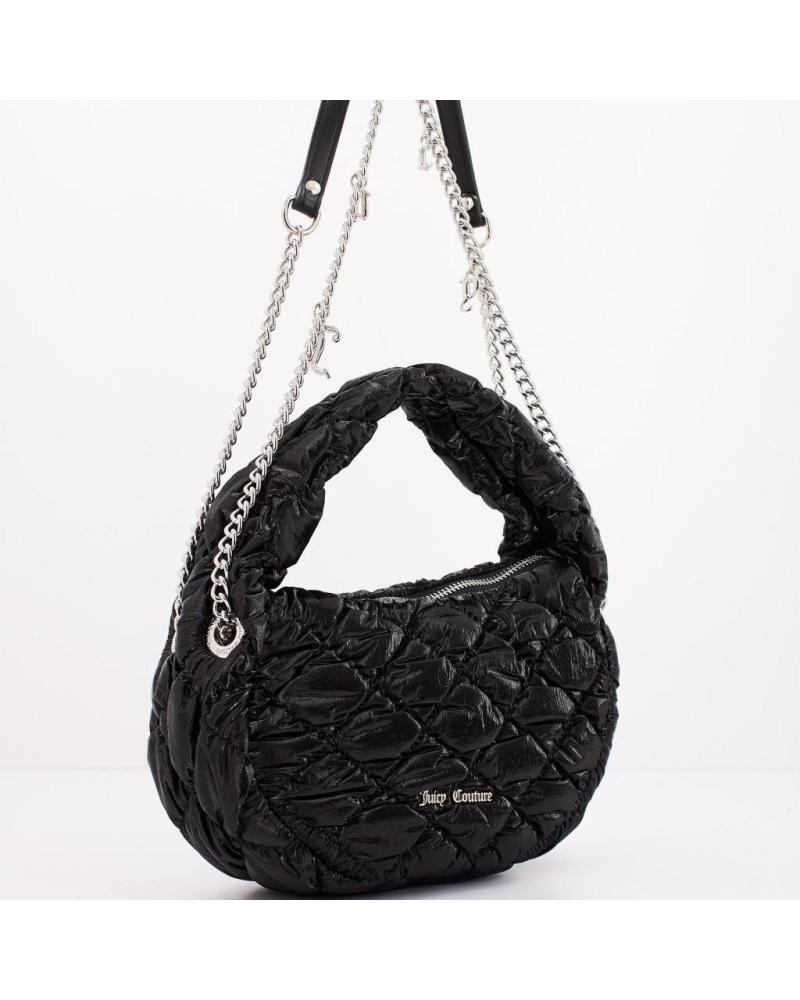 BOLSO DE HOMBRO JUICY COUTURE ISABELLE NYLON SMALL NEGRO BLACK