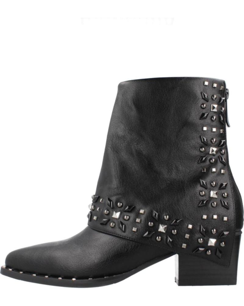 NOA HARMON BOTINES MUJER MODELO 9764N COLOR  NEGRO