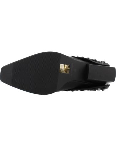 NOA HARMON BOTINES MUJER MODELO 9764N COLOR  NEGRO