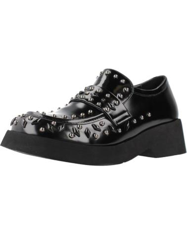 NOA HARMON MOCASINES MUJER MODELO 9832N COLOR  NEGRO