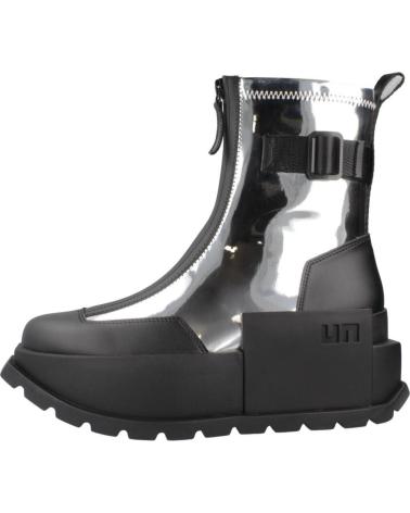 UNITED NUDE ROKO BOOTIE II STIVALETTO ARGENTO SILVER
