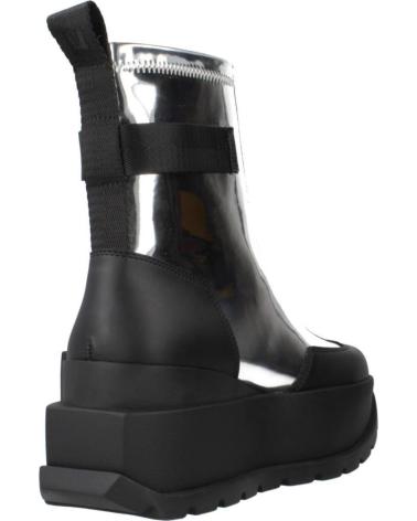 UNITED NUDE ROKO BOOTIE II STIVALETTO ARGENTO SILVER