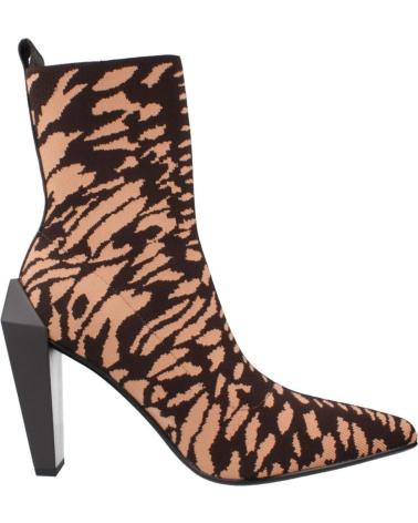 UNITED NUDE GEM SOCK HI STIEFELETTEN ANIMAL PRINT COFFEE COFFEE