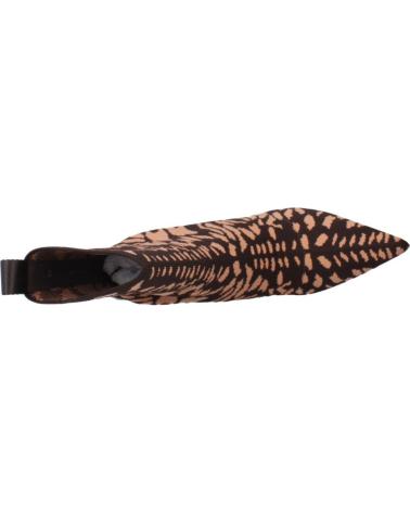 UNITED NUDE GEM SOCK HI STIEFELETTEN ANIMAL PRINT COFFEE COFFEE