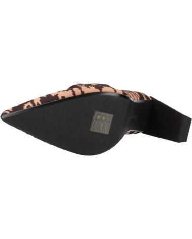 UNITED NUDE GEM SOCK HI STIEFELETTEN ANIMAL PRINT COFFEE COFFEE