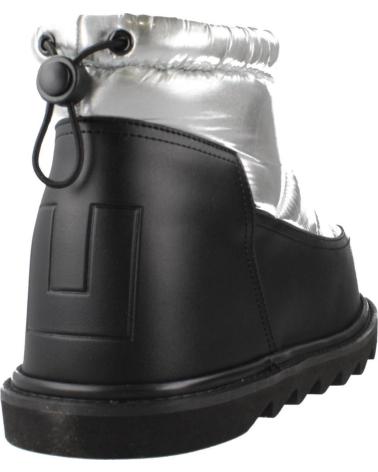 UNITED NUDE ZEMBLA BUBBLE BOOTIE STIEFELETTEN SILBER SILVER