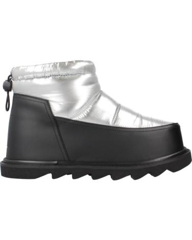 UNITED NUDE ZEMBLA BUBBLE BOOTIE STIEFELETTEN SILBER SILVER