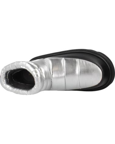 UNITED NUDE ZEMBLA BUBBLE BOOTIE STIEFELETTEN SILBER SILVER