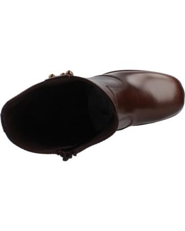 NERO GIARDINI I410907D MARRONE - TACCO LARGO E PLATEAU 412