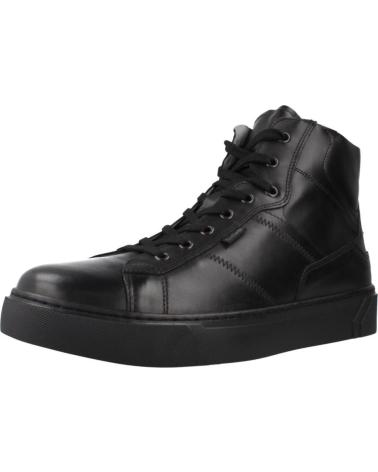 NERO GIARDINI I400451U SCHWARZE LEDERSTIEFELETTE 100