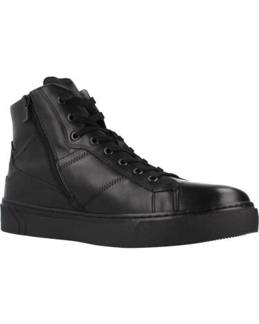 NERO GIARDINI I400451U SCHWARZE LEDERSTIEFELETTE 100