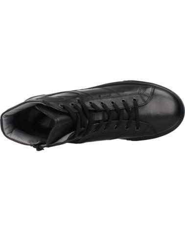 NERO GIARDINI I400451U SCHWARZE LEDERSTIEFELETTE 100