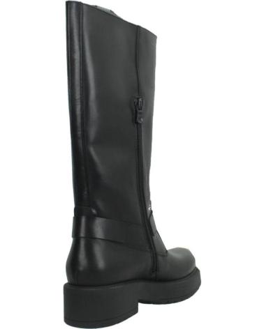 BOTAS ALTAS NERO GIARDINI I411989D DE PIEL NEGRAS 100