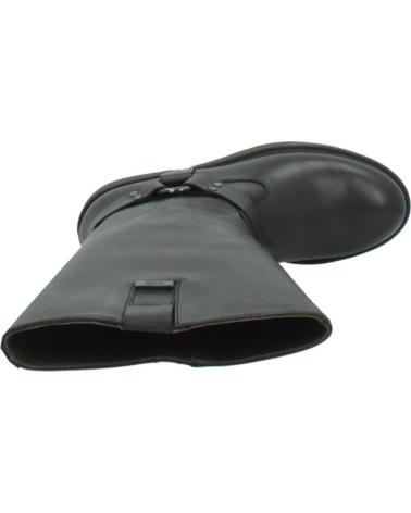 BOTAS ALTAS NERO GIARDINI I411989D DE PIEL NEGRAS 100