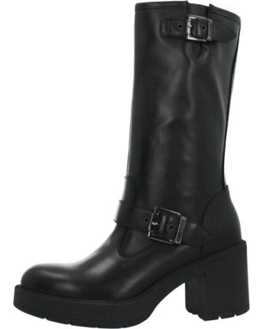 BOTAS DE TACÓN NERO GIARDINI I411997D DE PIEL NEGRAS 100