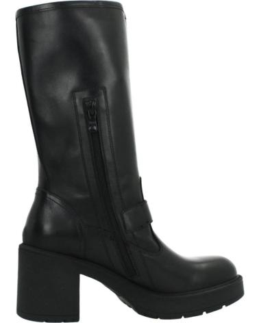 BOTAS DE TACÓN NERO GIARDINI I411997D DE PIEL NEGRAS 100