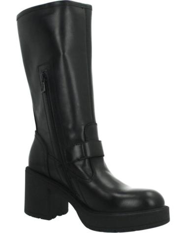 BOTAS DE TACÓN NERO GIARDINI I411997D DE PIEL NEGRAS 100