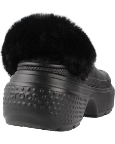 CROCS STOMP LINED CLOG BLACK BLACK