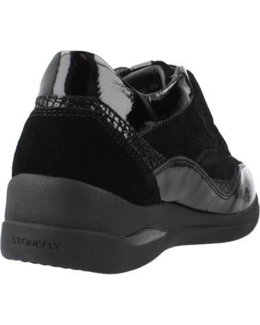 STONEFLY BASKETS AURORA 26 VELOUR-S PATENT NOIRES 000