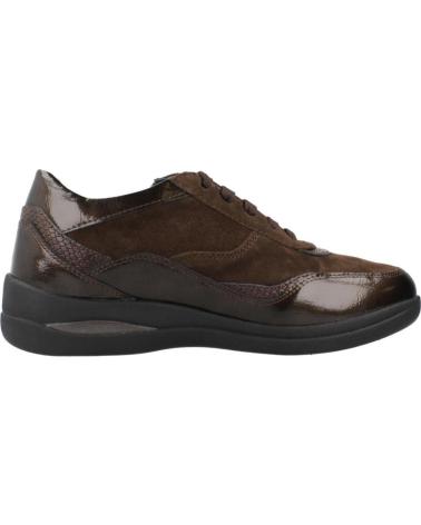 STONEFLY AURORA 25 VELOUR-S PATENT BROWN SNEAKERS 410