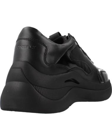 STONEFLY SNEAKER ROCHA 5 NAPPA UND LACKLEDER SCHWARZ 000