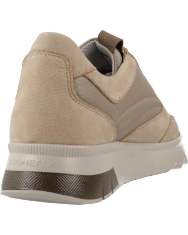 STONEFLY ZAPATILLAS MUJER MODELO NABUK-NAPPA LTH COLOR MARRON 8SC