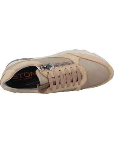 STONEFLY ZAPATILLAS MUJER MODELO NABUK-NAPPA LTH COLOR MARRON 8SC