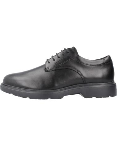STONEFLY FOREVER 2 - BLACK CALF LEATHER LACE-UP SHOES 000
