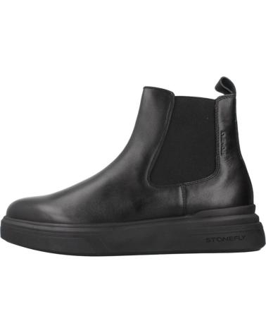 BOTINES STONEFLY PHOENIX 5 CALF LTH NEGROS 000
