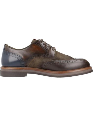 SAPATOS AMBITIOUS 12391C 6564AM CASTANHOS BROGUE BICOLOR MSKCMB