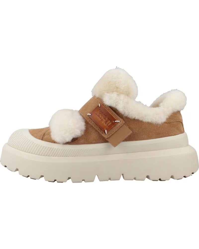 NAN-KU BOTTINES MODÈLE DFH24 COULEUR MARRON CAMEL RÉF 898561
