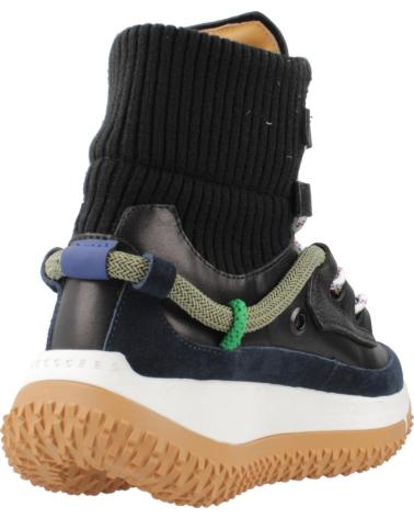 4CCCCEES ZAPATILLAS ALTAS KAPOK LAVA NEGRO BLACK