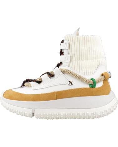 4CCCCEES KAPOK LAVA - TÊNIS CASUAIS CANO ALTO BRANCO WHITE WHITE