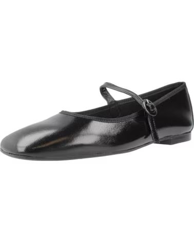 YELLOW WOMEN´S BALLET FLATS MODEL CLAU, REF: 898575, BLACK NEGRO