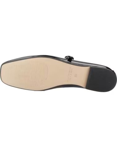 YELLOW WOMEN´S BALLET FLATS MODEL CLAU, REF: 898575, BLACK NEGRO