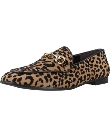 YELLOW DAMEN-MOKASSINS ANIMAL PRINT LEOPARD REF 898577 MODELL PE LEPRD
