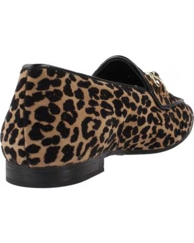 YELLOW DAMEN-MOKASSINS ANIMAL PRINT LEOPARD REF 898577 MODELL PE LEPRD