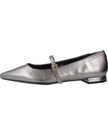 YELLOW WOMEN´S BALLET FLATS SIMONA SILVER REF 898581 MTLRTO