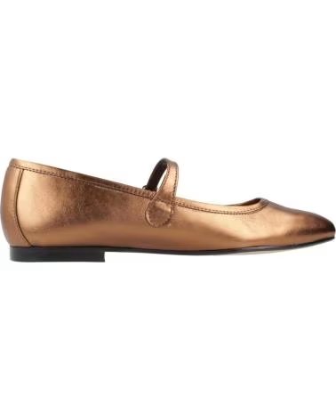 YELLOW WOMEN´S RITA METALLIC BRONZE BALLET FLATS REF 898582 MTLCBT