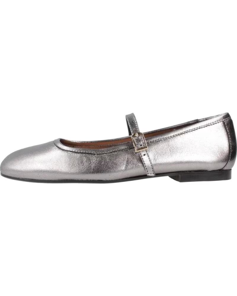 YELLOW WOMEN´S BALLET FLATS RITA MODEL SILVER MTLRCA REF 898583