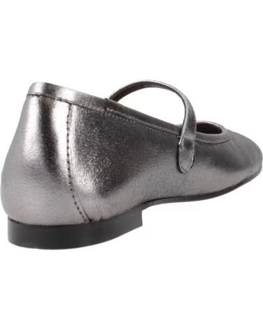 YELLOW WOMEN´S BALLET FLATS RITA MODEL SILVER MTLRCA REF 898583