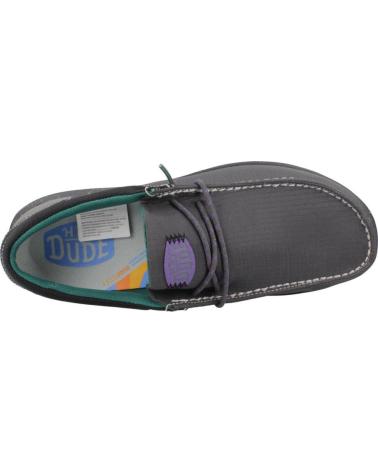 HEY DUDE SNEAKER WALLY X HYPE GRAU BLKPRP BLKPRP