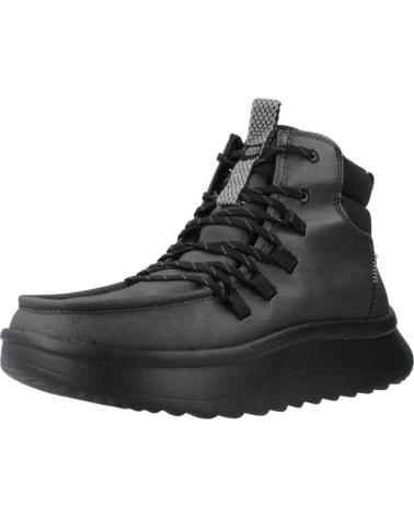 HEY DUDE WENDY APRES COATED TWILL BLK BLKBLK NEGRO BLKBLK